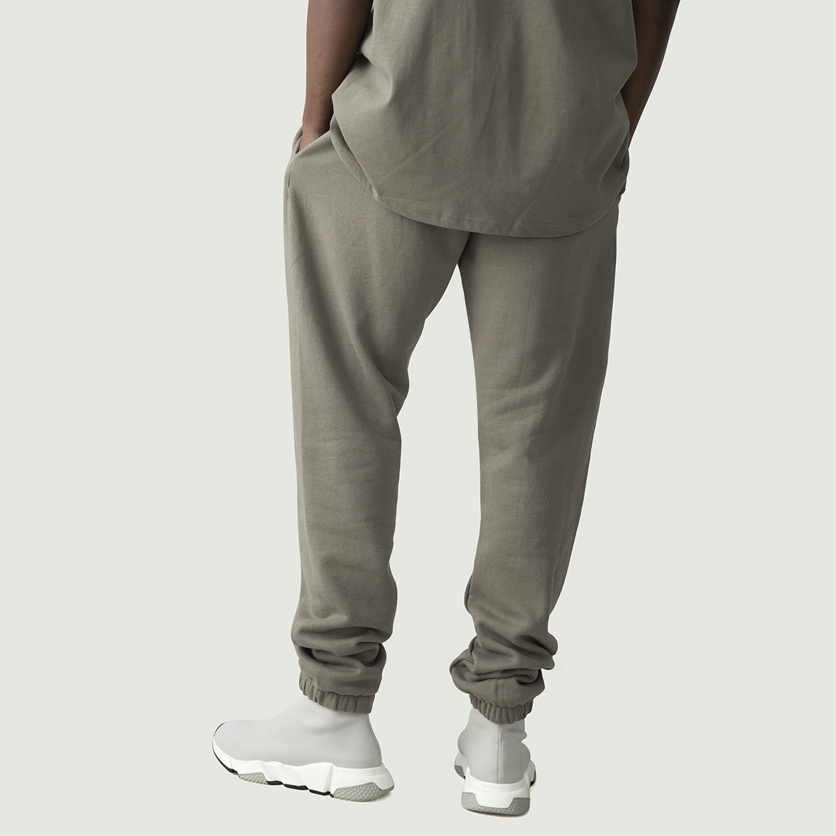 Aryeh Sweatpants - Hamsa (White Print)