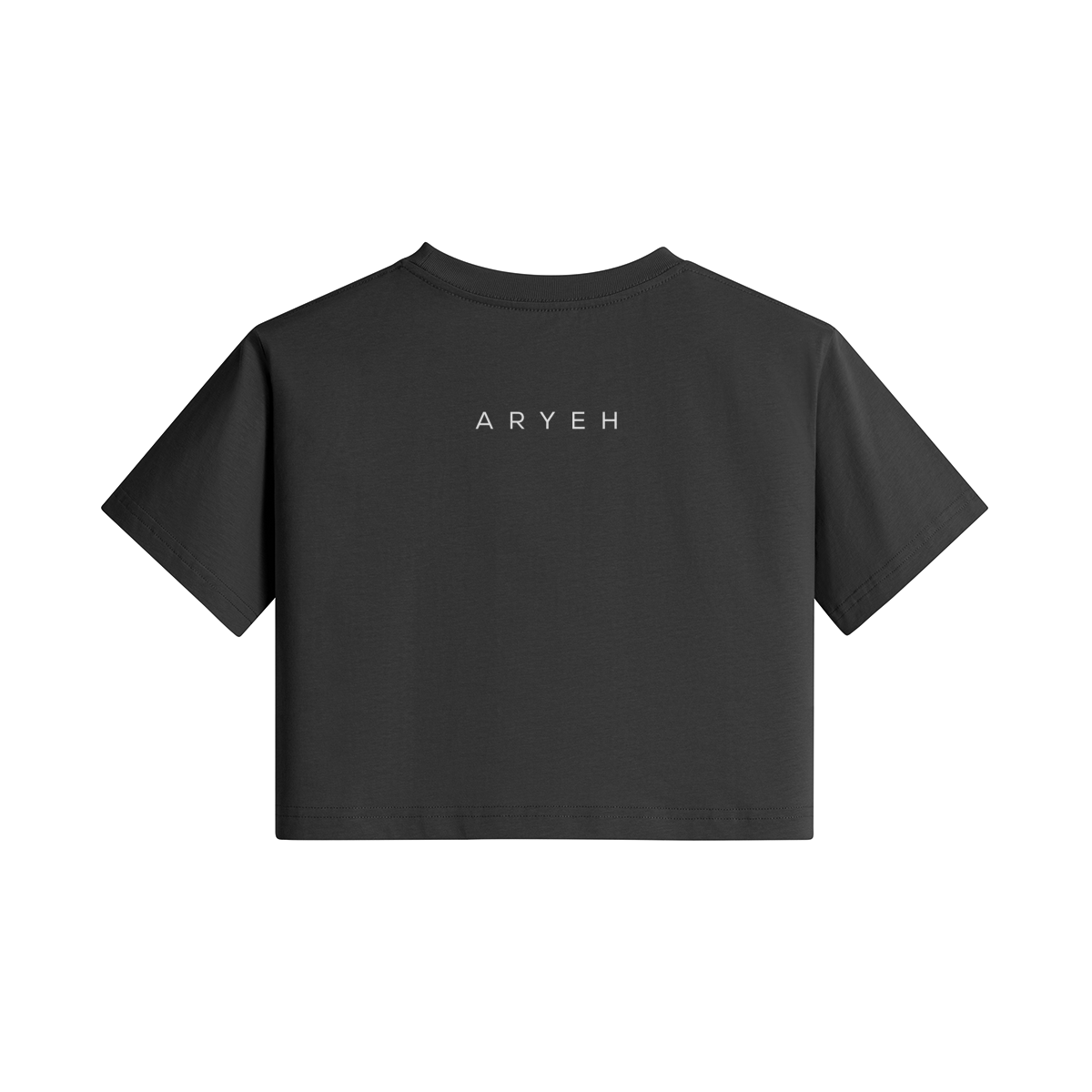 Aryeh Crop Top - Hamsa White