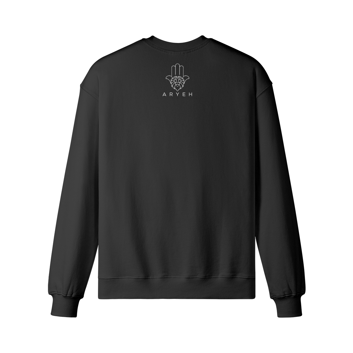 Aryeh Sweatshirt Side Hamsa - White