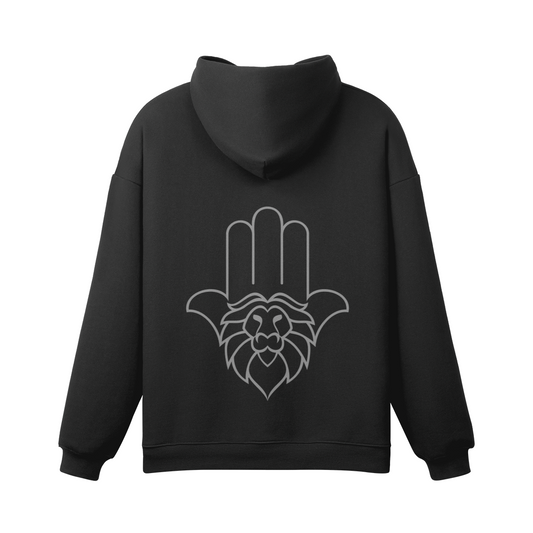 Aryeh Hoodie - Hamsa Silver