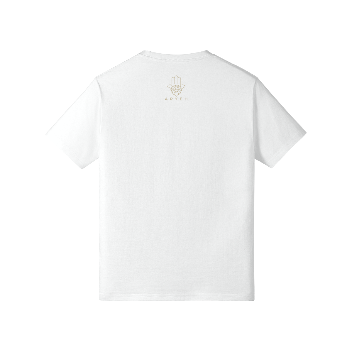 Aryeh T-Shirt - Side Hamsa Solid Gold
