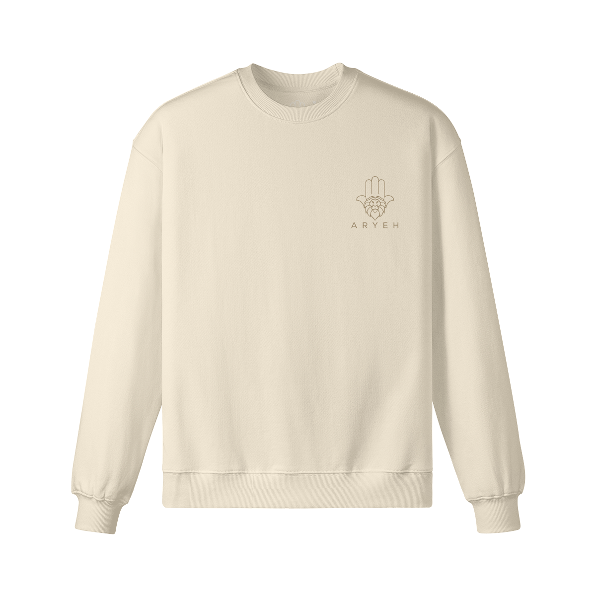 Aryeh Sweatshirt - Hamsa Solid Gold