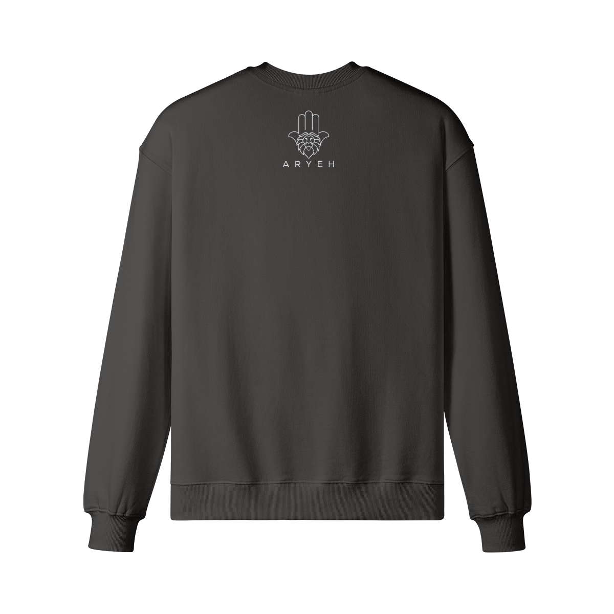 Aryeh Sweatshirt Side Hamsa - White