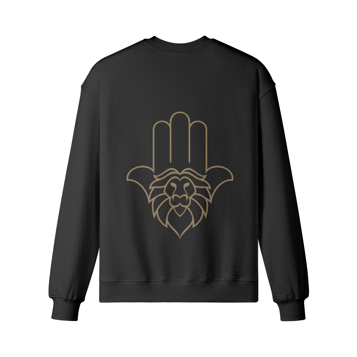 Aryeh Sweatshirt - Hamsa Solid Gold