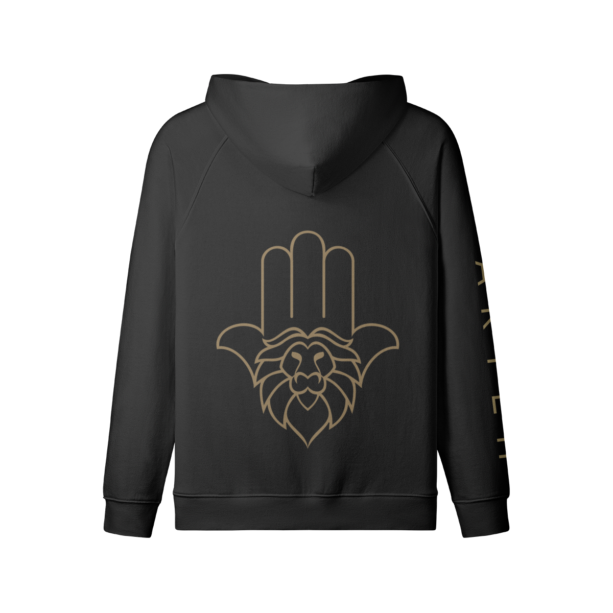 Aryeh Zip-Up - Hamsa Solid Gold
