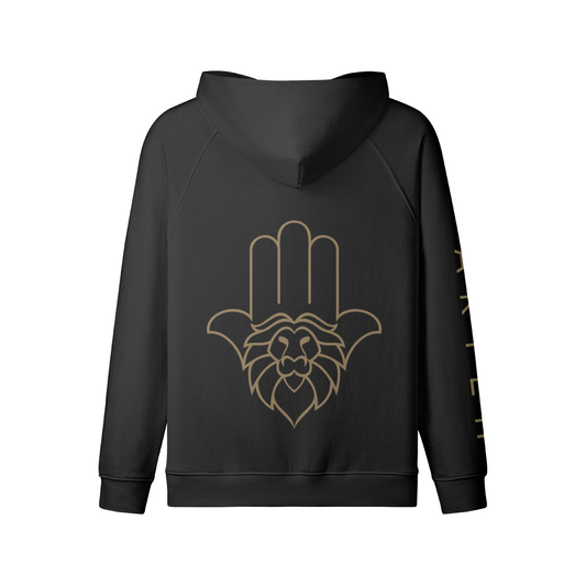 Aryeh Zip-Up - Hamsa Solid Gold