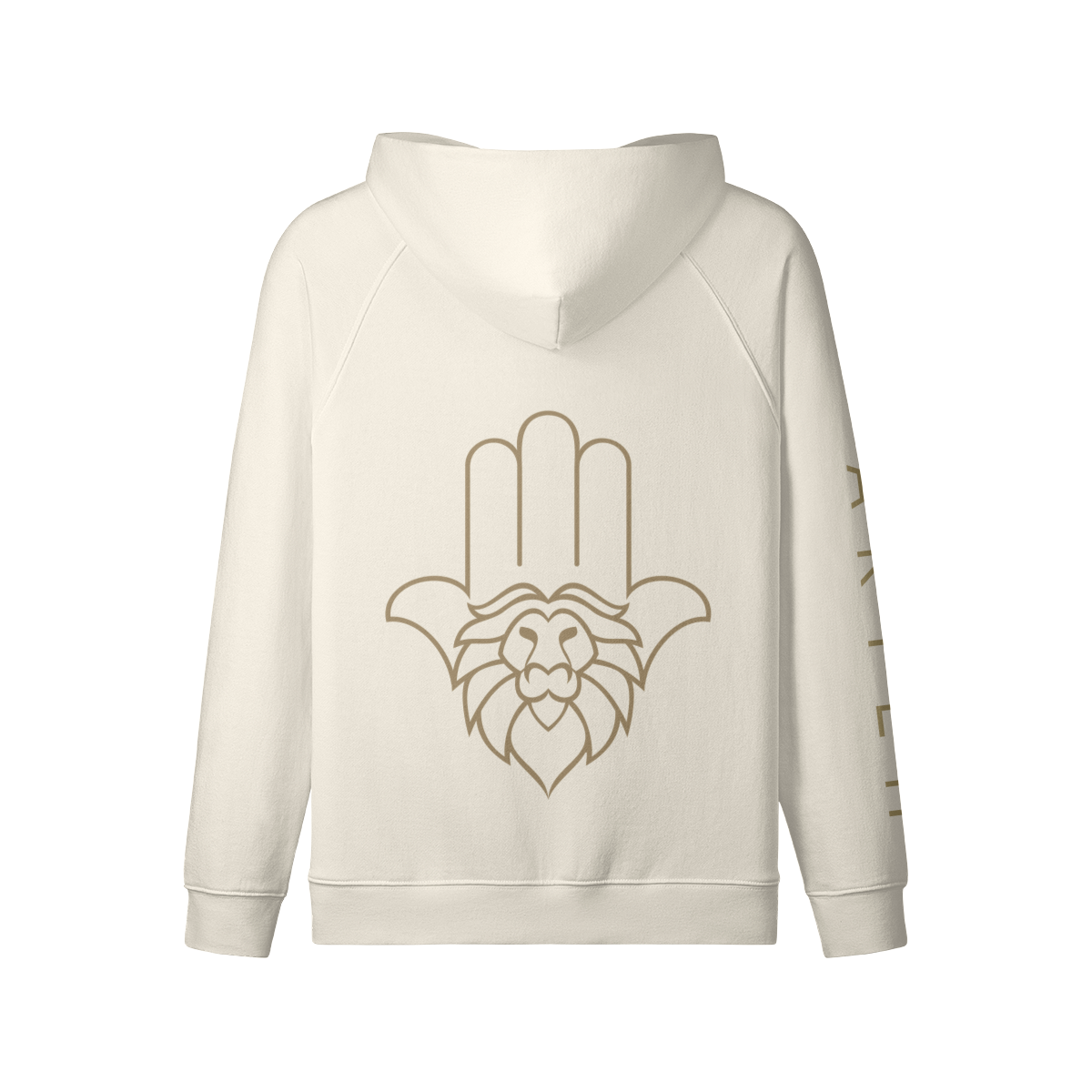 Aryeh Zip-Up - Hamsa Solid Gold