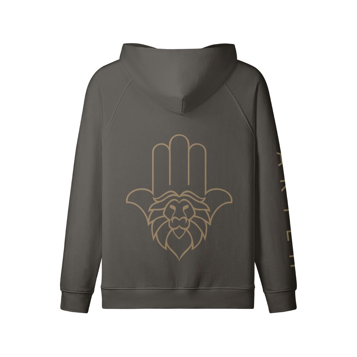 Aryeh Zip-Up - Hamsa Solid Gold
