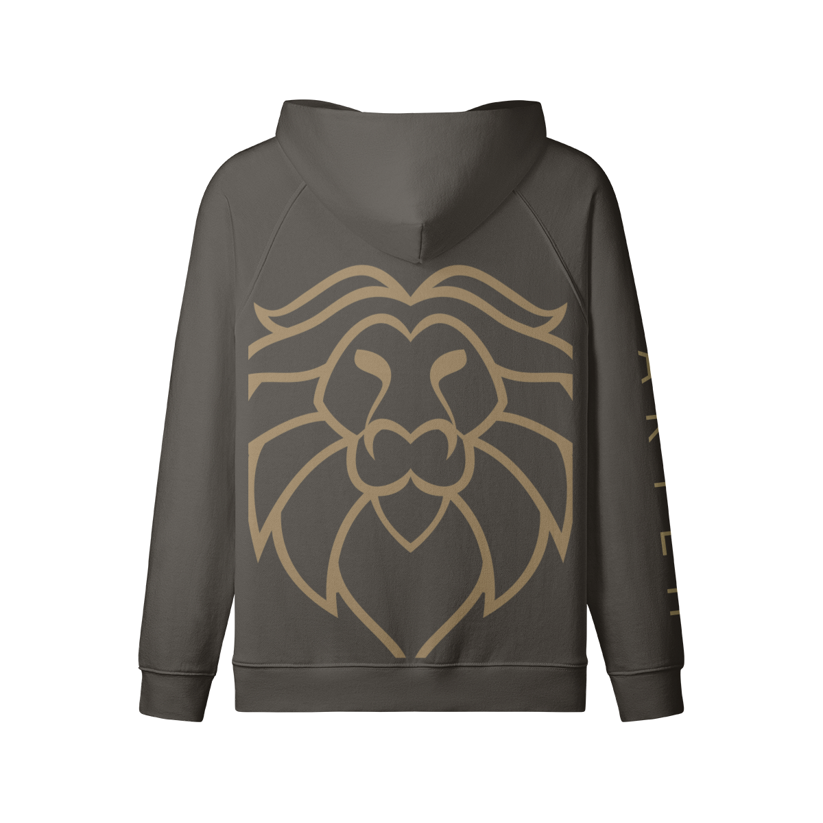 Aryeh Zip-Up - Lion Head Solid Gold