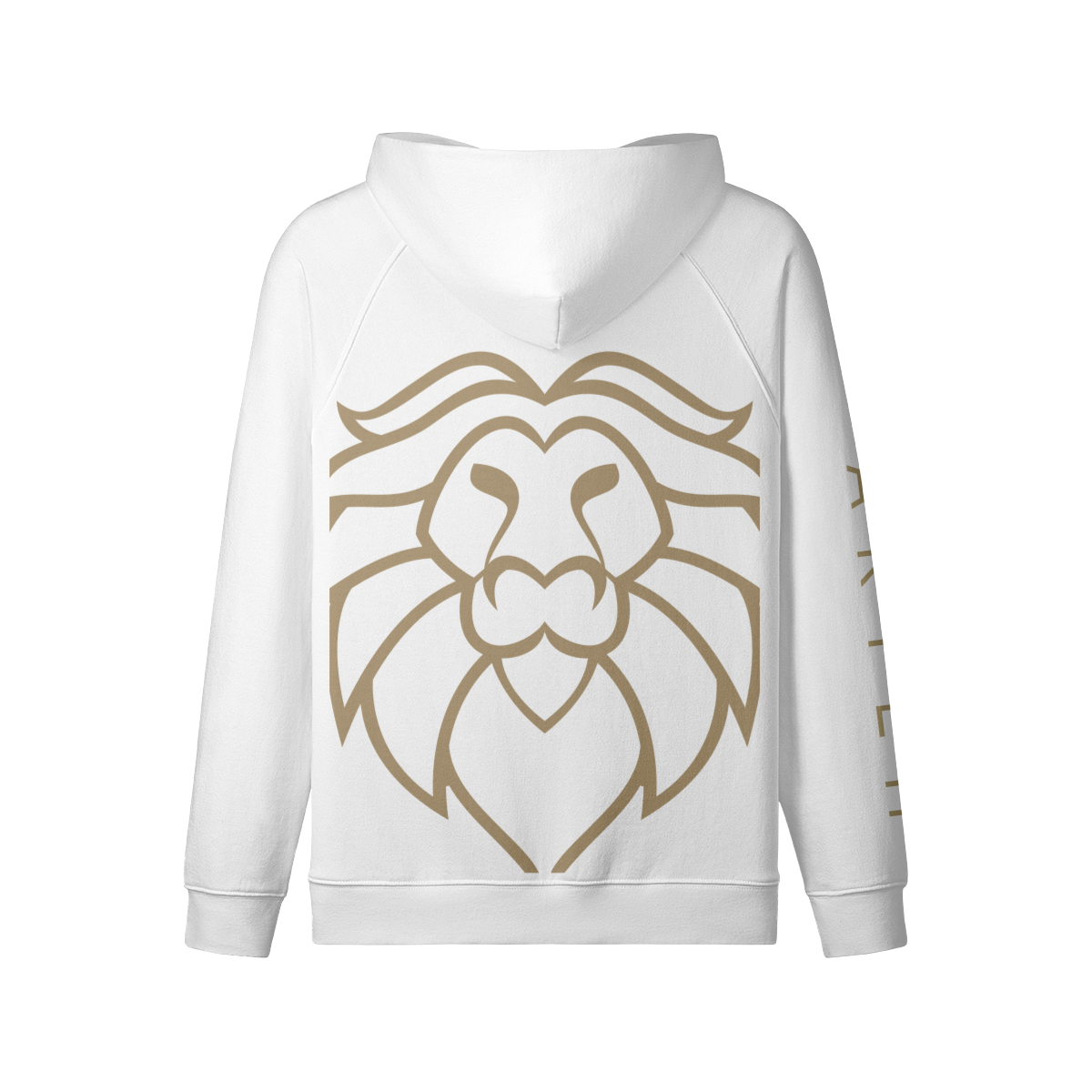 Aryeh Zip-Up - Lion Head Solid Gold