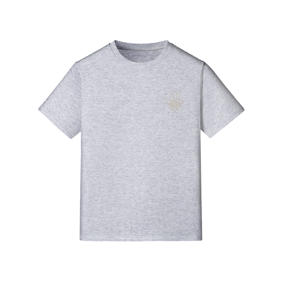 Aryeh T-Shirt - Hamsa Solid Gold