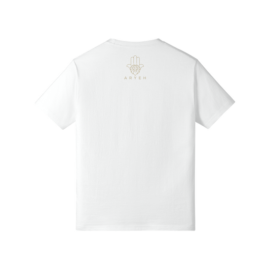 Aryeh T-Shirt - Hamsa Solid Gold