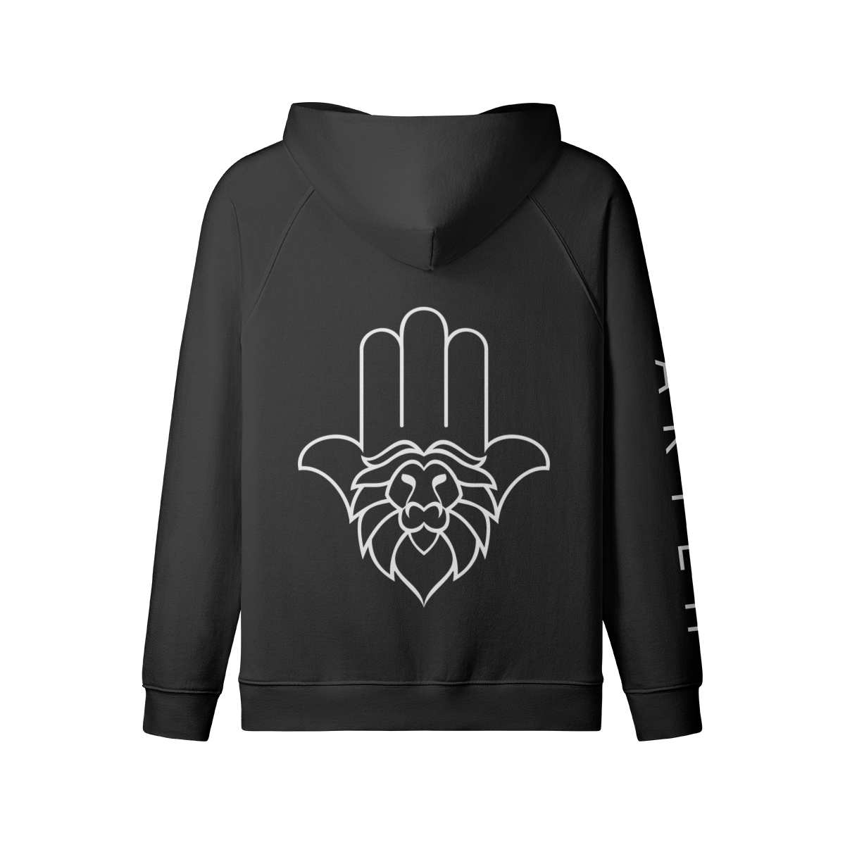Aryeh Zip-Up - Hamsa White
