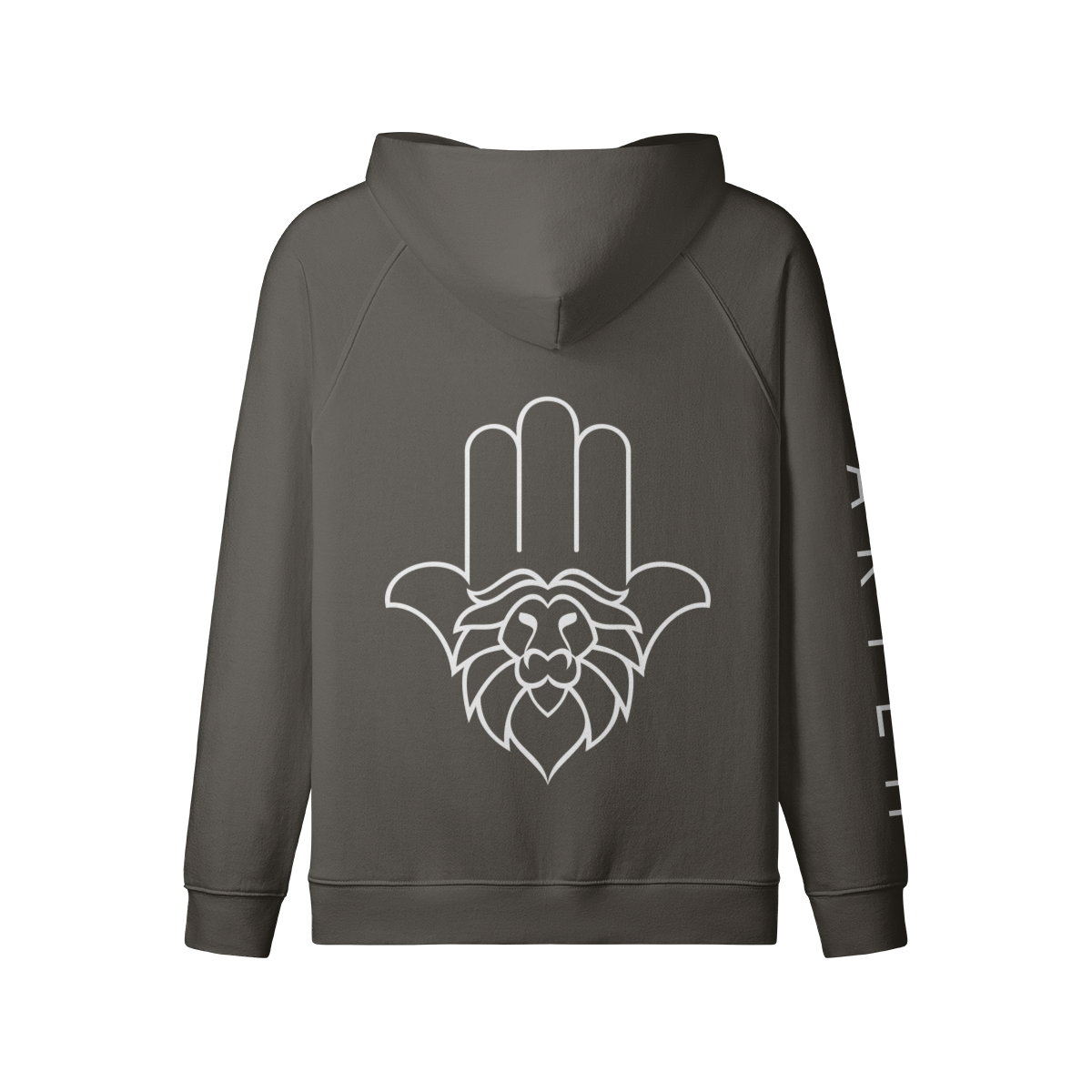 Aryeh Zip-Up - Hamsa White