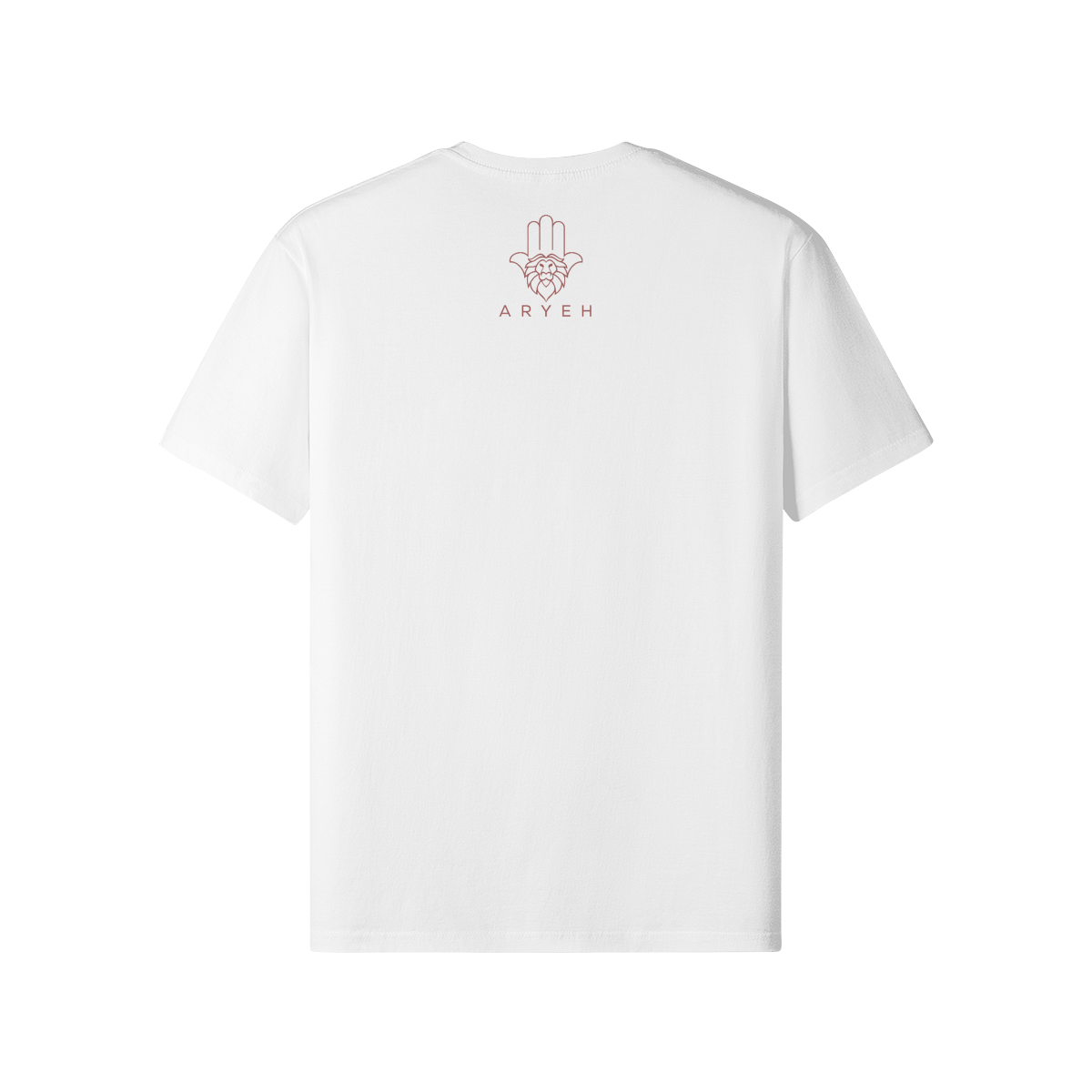 Aryeh Classic T-Shirt - Side Hamsa Red