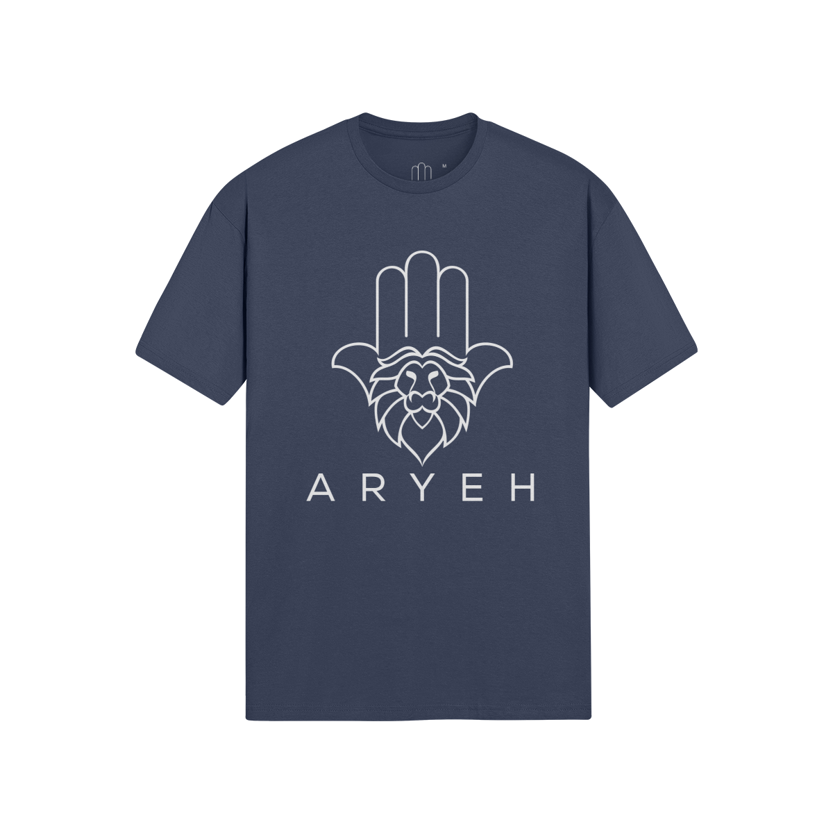 Aryeh Slim Fit T-Shirt (White Print)