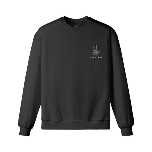 Aryeh Sweatshirt - Hamsa White