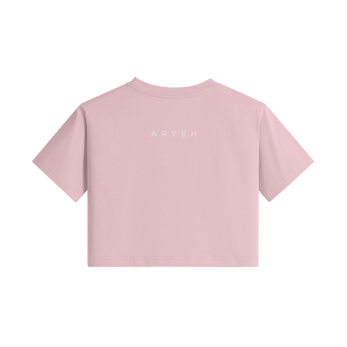Aryeh Crop Top - Hamsa White