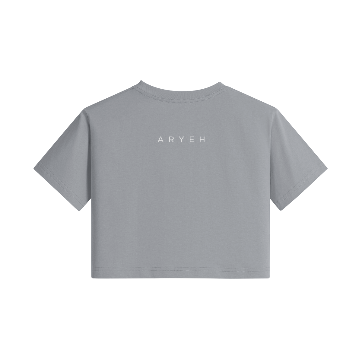 Aryeh Crop Top - Hamsa White