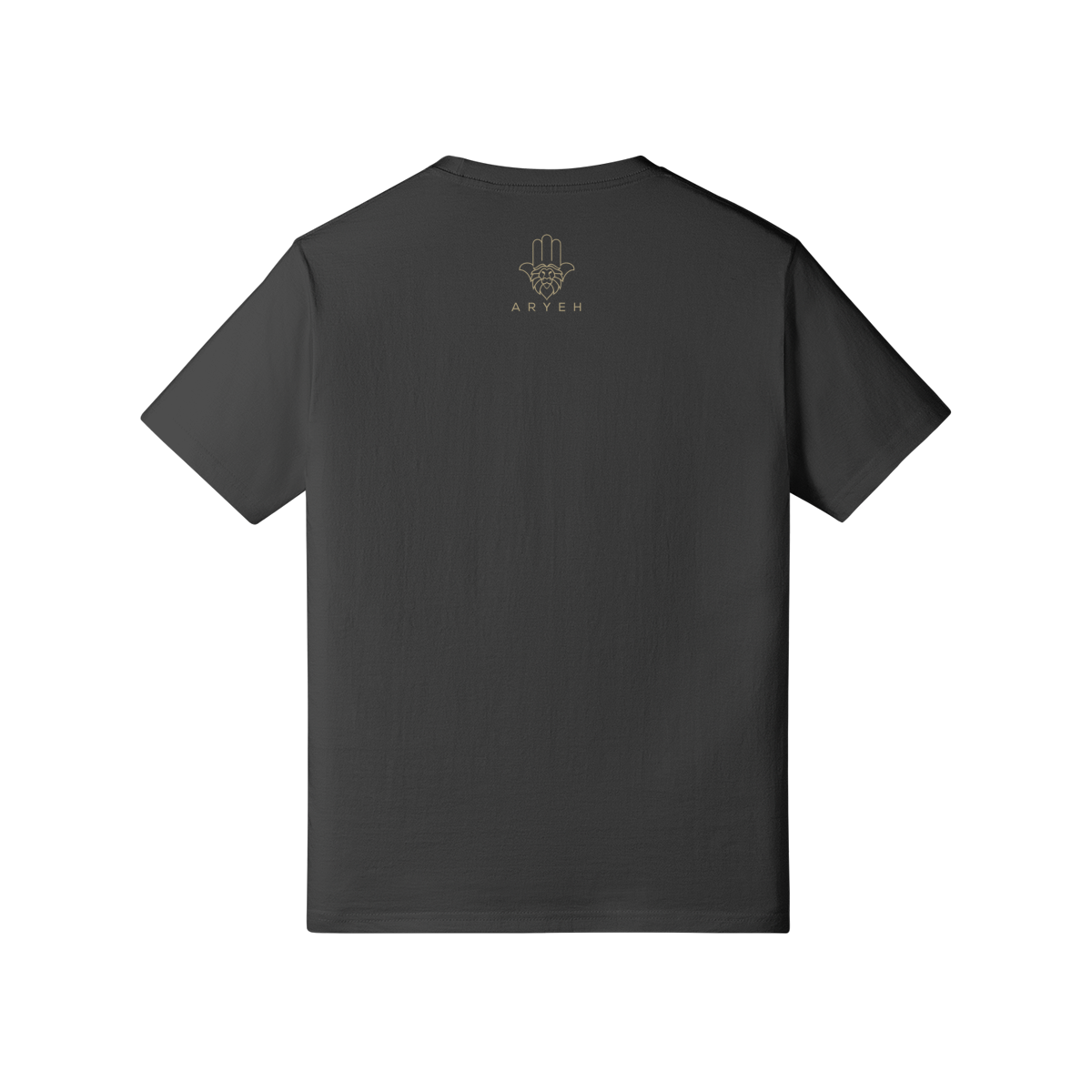Aryeh T-Shirt - Side Hamsa Solid Gold