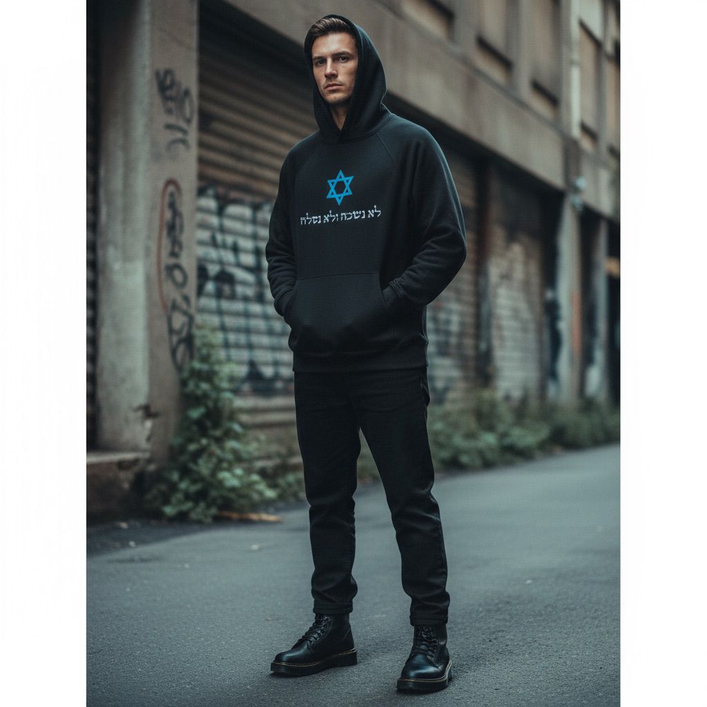 Never Again Statement Hoodie