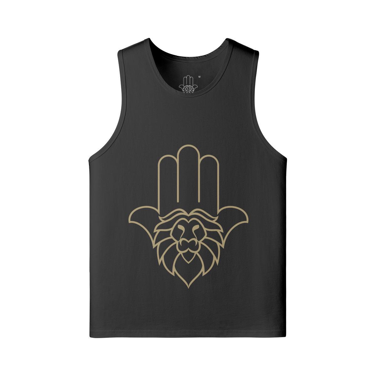 Aryeh Loose Tank - Hamsa Solid Gold