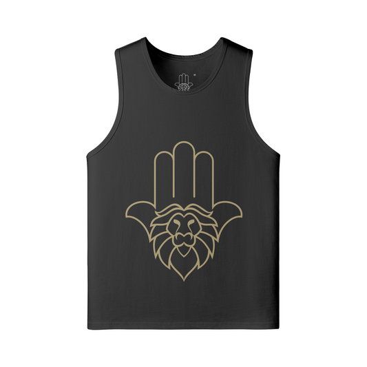 Aryeh Loose Tank - Hamsa Solid Gold