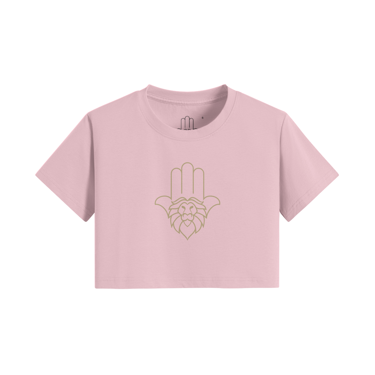Aryeh Crop Top - Hamsa  Solid Gold