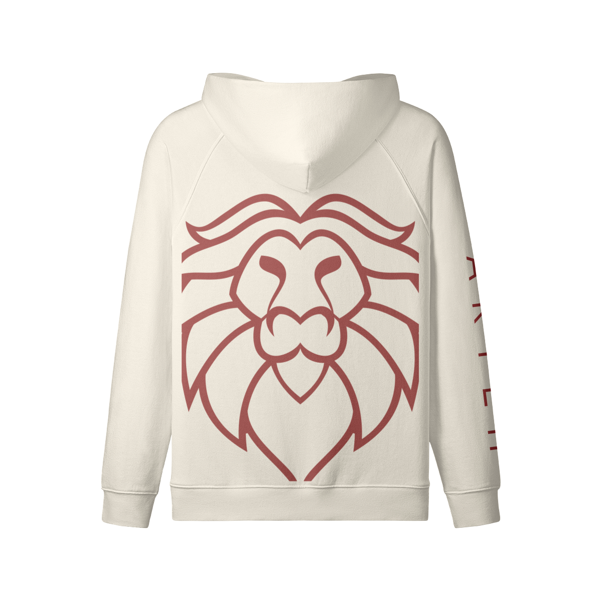 Aryeh Zip-Up - Lion Head Red