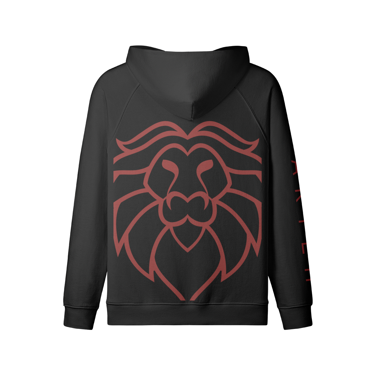 Aryeh Zip-Up - Lion Head Red