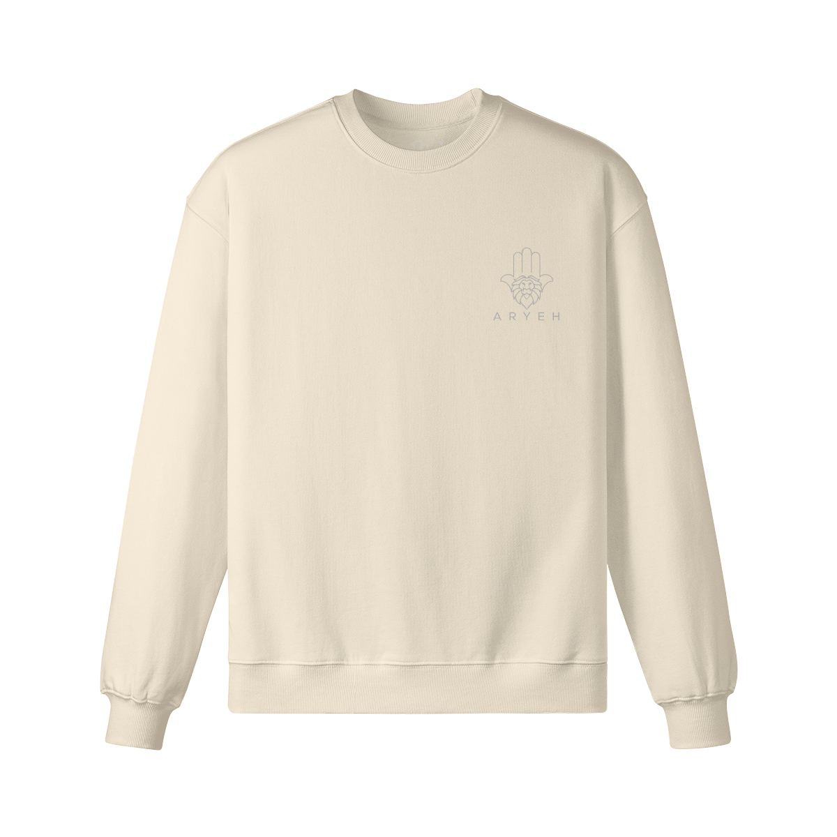 Aryeh Sweatshirt - Hamsa Silver