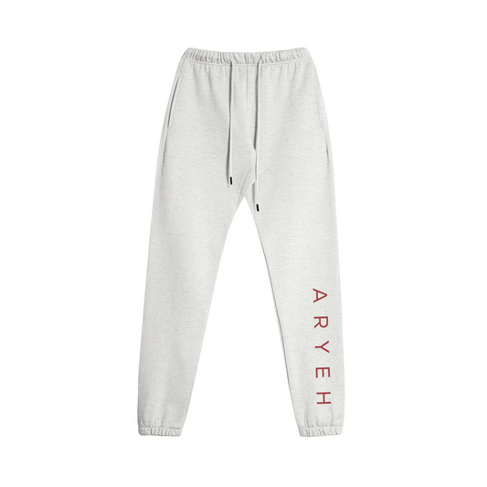 Aryeh Sweatpants - Hamsa Solid red